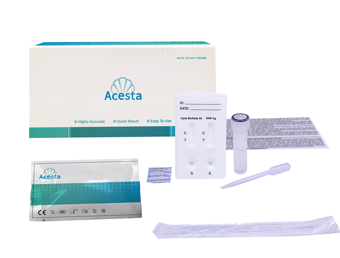 Canis Ehrlichia Ab + CHW Ag Combo Rapid Test