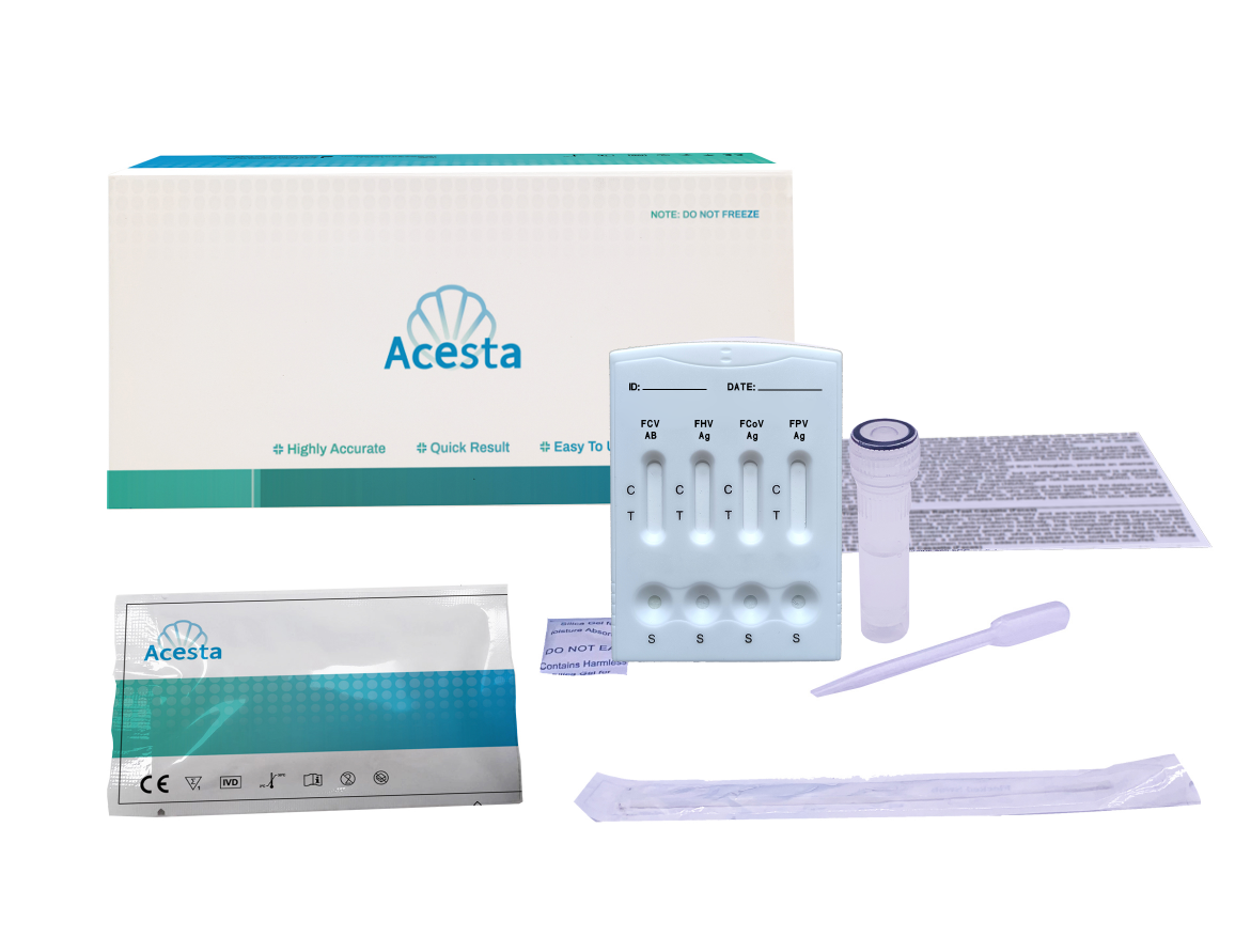 FCV+FHV+FCoV+FPV Ag Combo Rapid Test