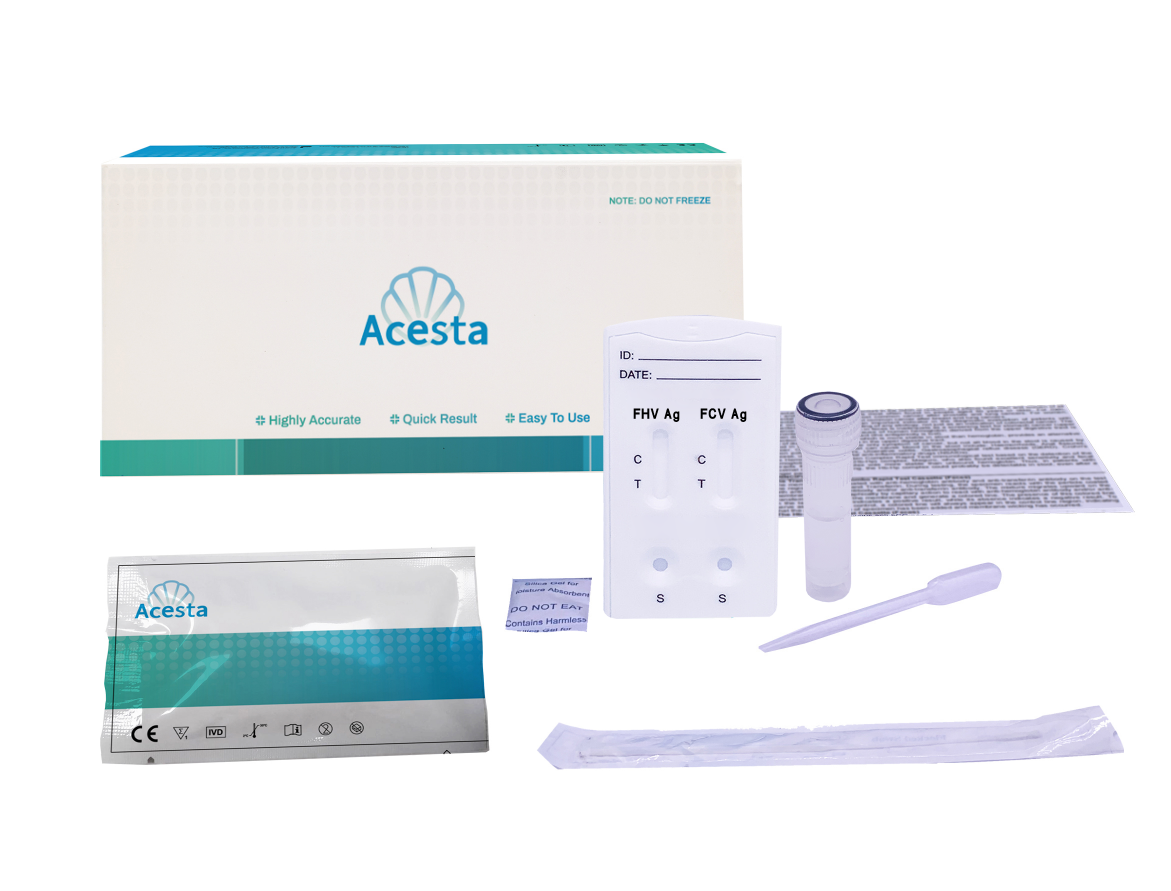 FHV Ag+ FCV Ag Combo Rapid Test